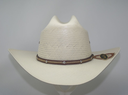 Angus 10X Straw Cowboy Hat