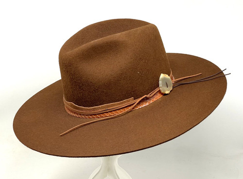 Lady Stetson Sedona Flat Brim Western Fashion Hat