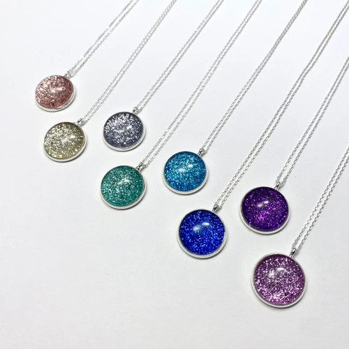 Nancy Reid Carr Shimmer Pendant Necklace