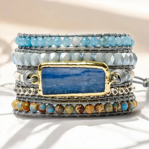 Cape Diablo Healing Topaz Wrap Bracelet