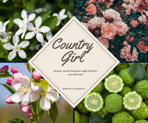 Miller Candle Co. Country Girl Goat Milk & Honey Lotion