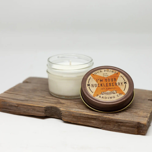 Four Points Trading Co. I'm Your Huckleberry 4 oz Soy Candle