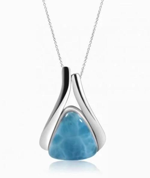 Timeless Beauty Larimar Pendant 