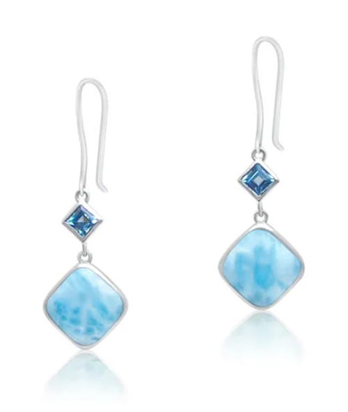 Naomi Larimar Drop Earrings