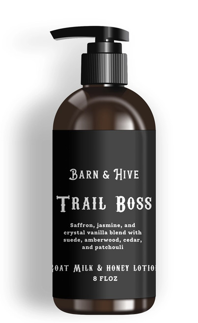 Miller Candle Co. Men's Trail Boss Goat Milk & Honey Lotion
