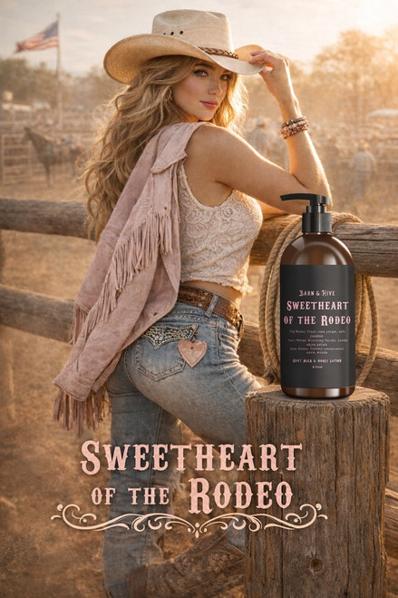 Miller Candle Co. Sweetheart Of The Rodeo Goat Milk & Honey Lotion