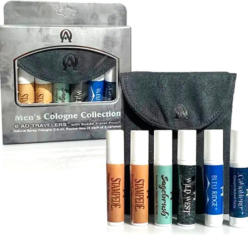 Annie Oakley Cologne Traveler Collection with Suede Travel Pouch