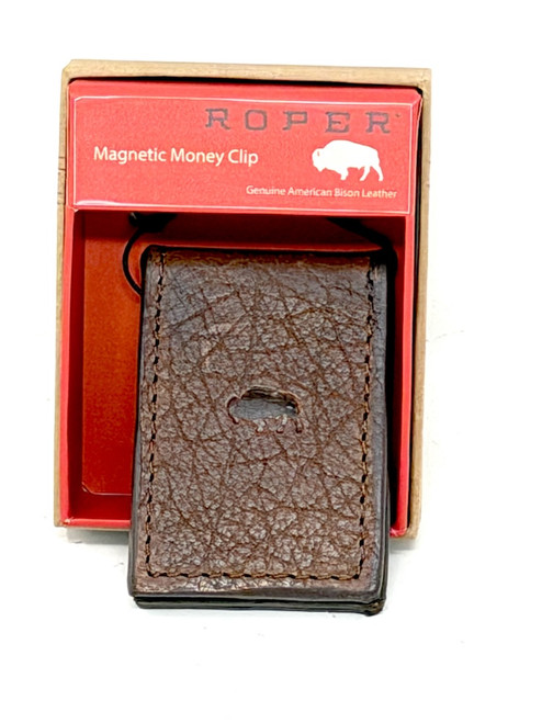 Roper American Bison Money Clip
