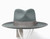 Geneva Wide Brim Felt Fedora Hat