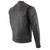 Milwaukee Leather MLM1506 Men's 'Cool-Tec' Black Leather Jacket