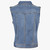 Milwaukee Leather MDL4030 Women's Denim Vest with Studded Spikes