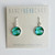 Nancy Reid Carr Abstract Design Drop Earrings