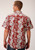 Roper Hawaiian Horseshoes Print S/S Shirt