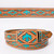 American Darling Hand Tooled Turquoise Phoenix Leather Belt
