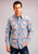 Stetson Blue Desert Horizon L/S Western Shirt