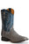 Roper Oliver Grey Ostrich Full Quill Cowboy Boots