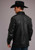 Stetson Men's Smooth Leather Western Shirt Jacket