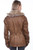 Honey Creek Faux Fur Trim BrownJacket