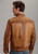 Stetson Brown Butter Soft Distressed Leather Jacket