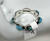 Sterling Silver Turquoise Eternity Ring R2515-C75