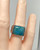 Men's Turquoise Sterling Silver Ring R2631-C75