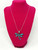 Sterling Silver Turquoise Dragonfly Pendant P3265-C75