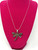 Sterling Silver Turquoise Dragonfly Pendant P3265-C75