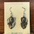 Turquoise and Spiny Oyster Sterling Silver Earrings