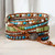 Cape Diablo Twisted Ocean Jasper Wrap Bracelet