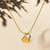 Cape Diablo Golden Shell Pearl Necklace