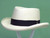 Dobbs Basino Shantung Straw Gambler Hat