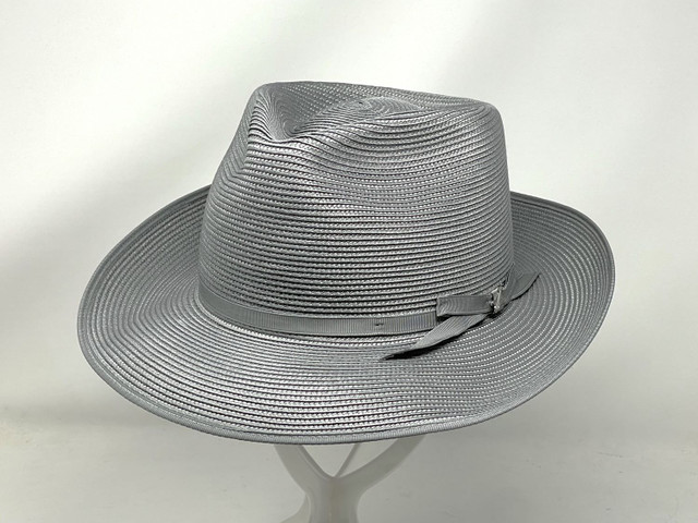 Stetson Stratoliner Navy Florentine Milan Firm Finish Straw Hat main image 1
