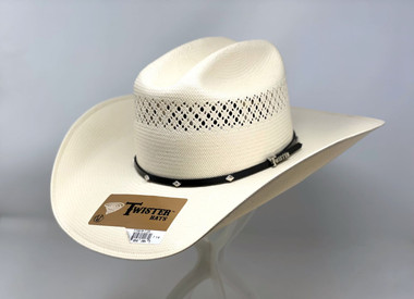 M&F Western Men's Twister 5X Shangtung Straw Cowboy Hat T71563