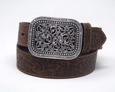 Ariat Women's Filigree Rhinestone Belt