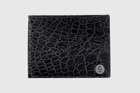 Stetson Crocodile Embossed Top Grain Leather Bifold Wallet