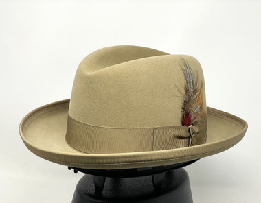Stetson Homburg Royal Deluxe Fur Felt - One 2 mini Ranch