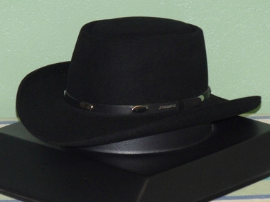 stetson gambler felt hat
