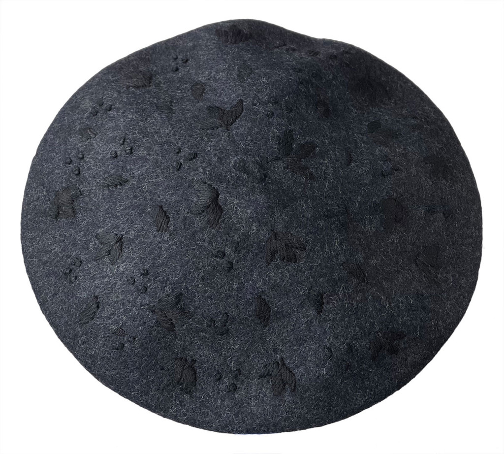 Embroidered Beret