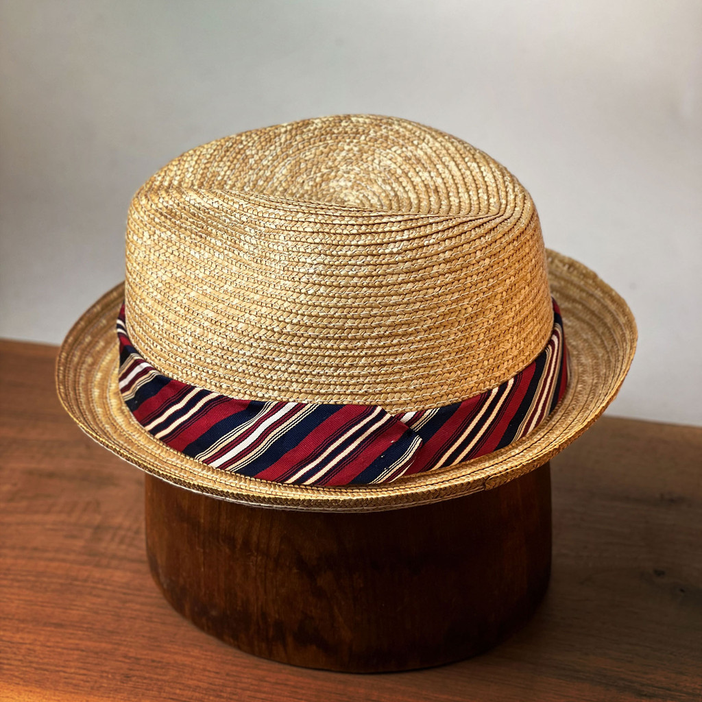 Fremont Wheat Straw Fedora Side View