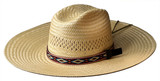 Riverz Utah Rio Grande Band Open Weave Crown Front Quarter View