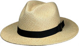 Ted Fedora Natural Front Quarter View Ted Fedora Natural Front Quarter View