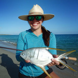 Riverz Scout  Fan Picture: Fly Fisherwoman with Ocean Fish