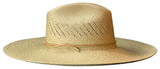 Utah Panama Sunhat Natural Straw Color Side View