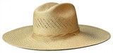 Utah Panama Sunhat Natural Straw Color Front Quarter View