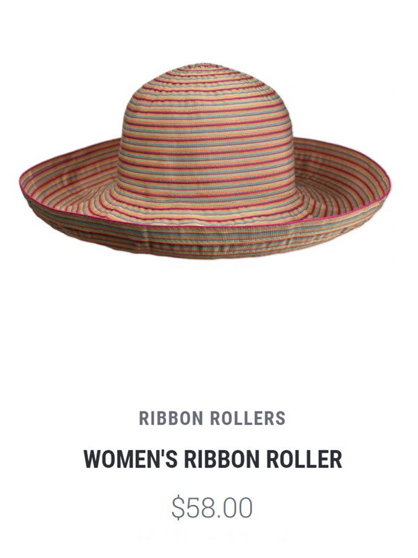 Women's Ribbon Roller $48.00
