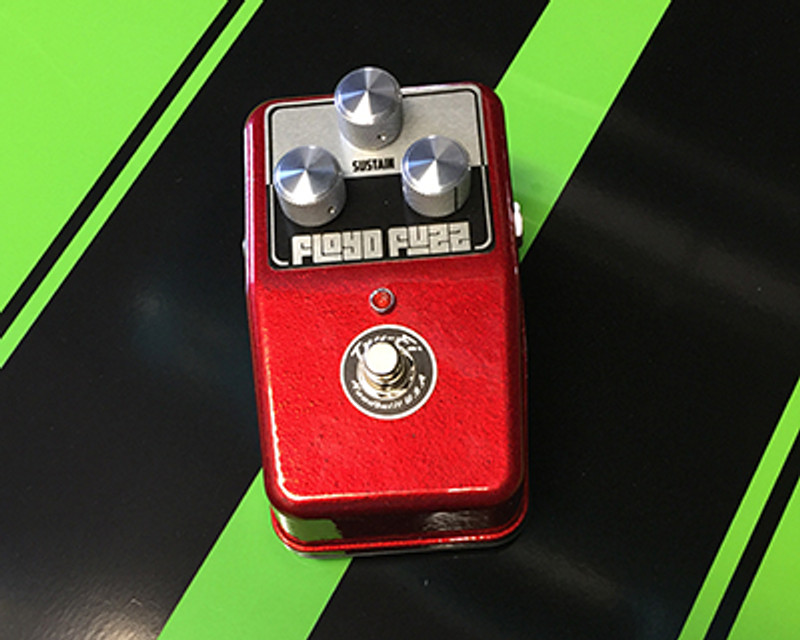 Tru-Fi Floyd Fuzz guitar pedal in multiple versions of the