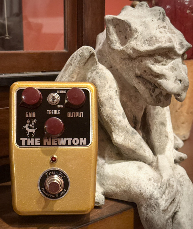 Tru-Fi Newton Mini Overdrive Clean Boost Overdrive Centaur Like