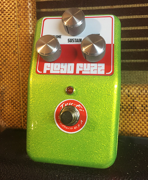 Tru-Fi Floyd Fuzz in Anti-Freeze Green - tru-fi.com