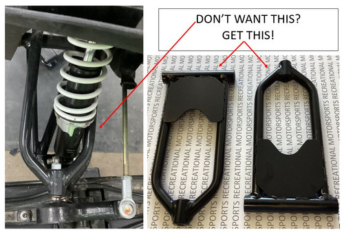 Welded Reinforced A-Arms and Bulk Head Kit