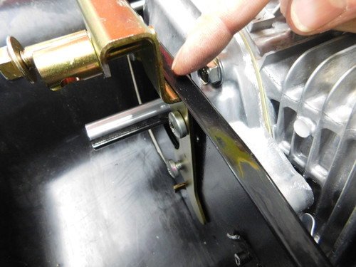 If template is used properly bracket should fit like this.